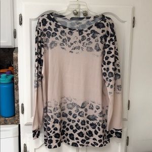 Tickled teal XL Long sleeve camouflage